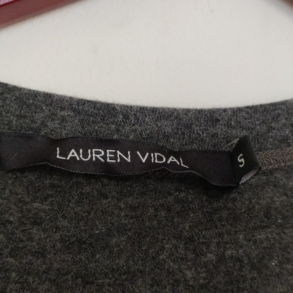 LaurenVidal (French Brand) ✳️✳️✳️ Grey Woolen Mini Dress / Long Sweater - Picture 6 of 7